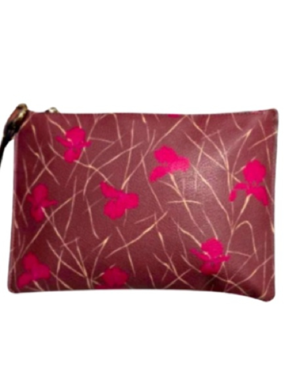 A New Day Pink Iris Floral Wristlet
Clutch Pouch, NWOT